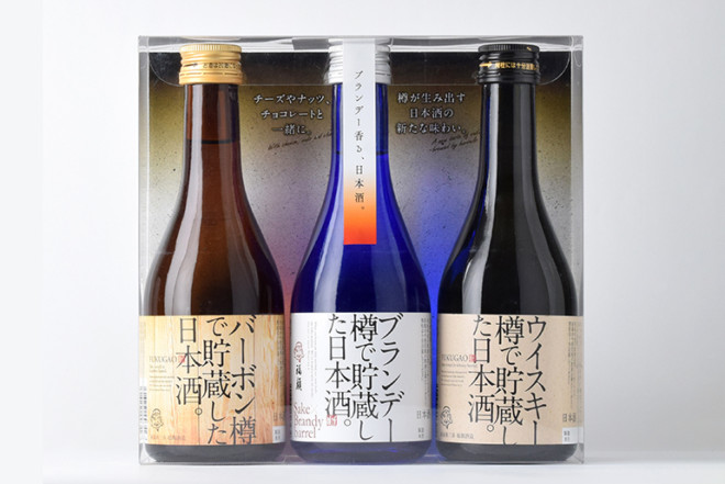 福顔酒造、洋酒樽で貯蔵した日本酒 FUKUGAO